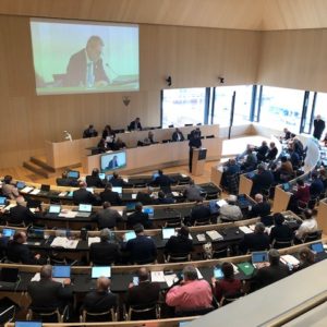 Kiwanis Activités : visite de la salle du Parlement vaudois