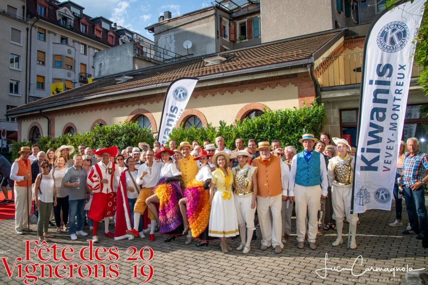 Kiwanis Activités : Les Aixois à la Fête des Vignerons